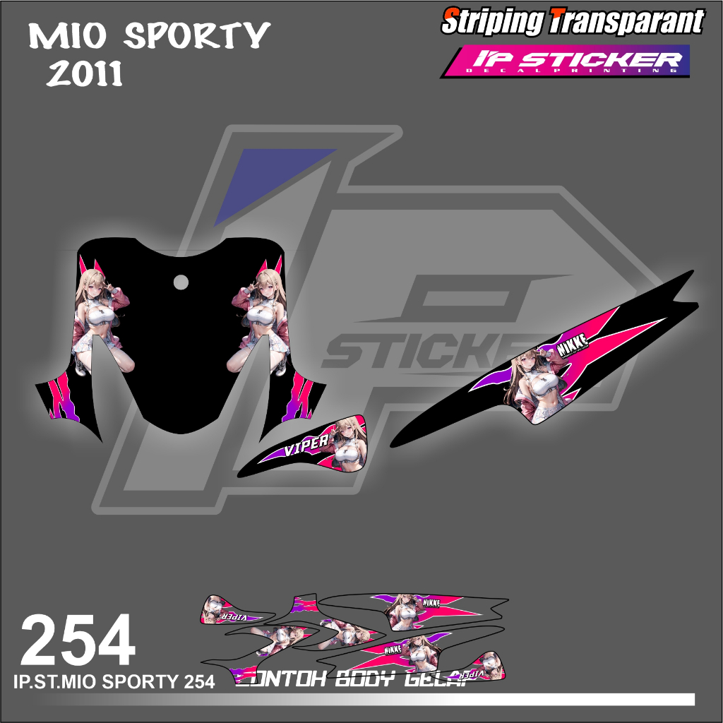 MIO SPORTY 2011 YAMAHA MIO SPORTY MOTORCYCLE STRIPING STICKERS 2011 ...