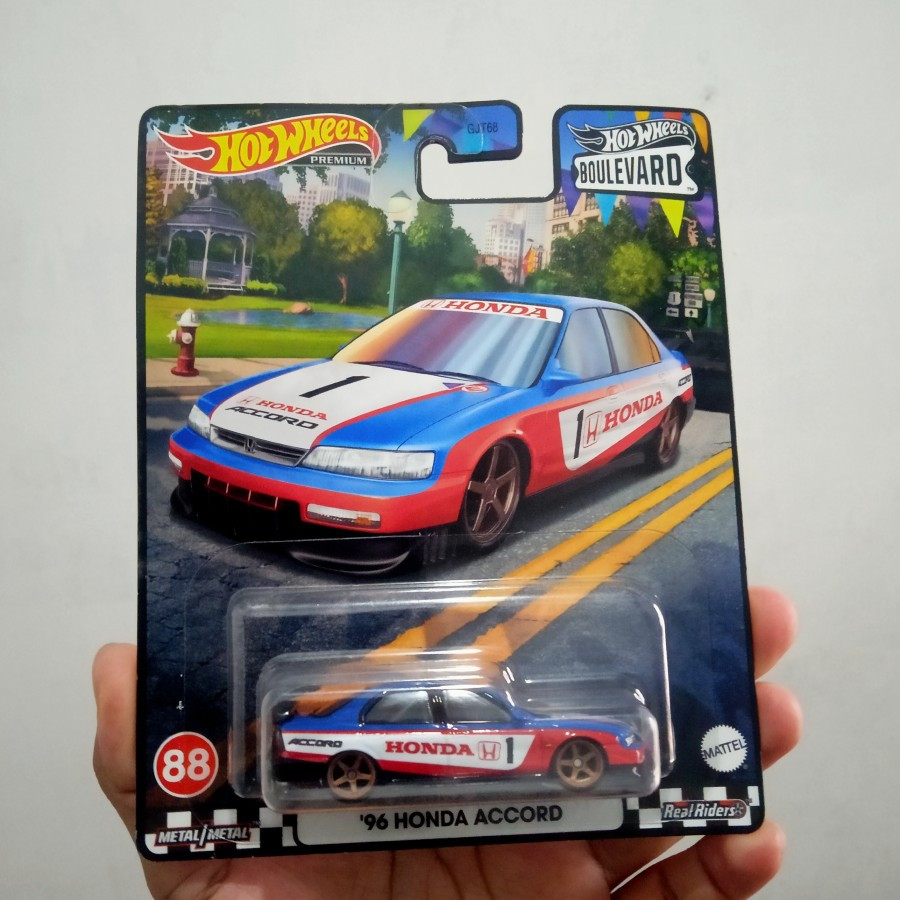 Hot Wheels Premium 96 Honda Accord Boulevard series Diecast Car ...