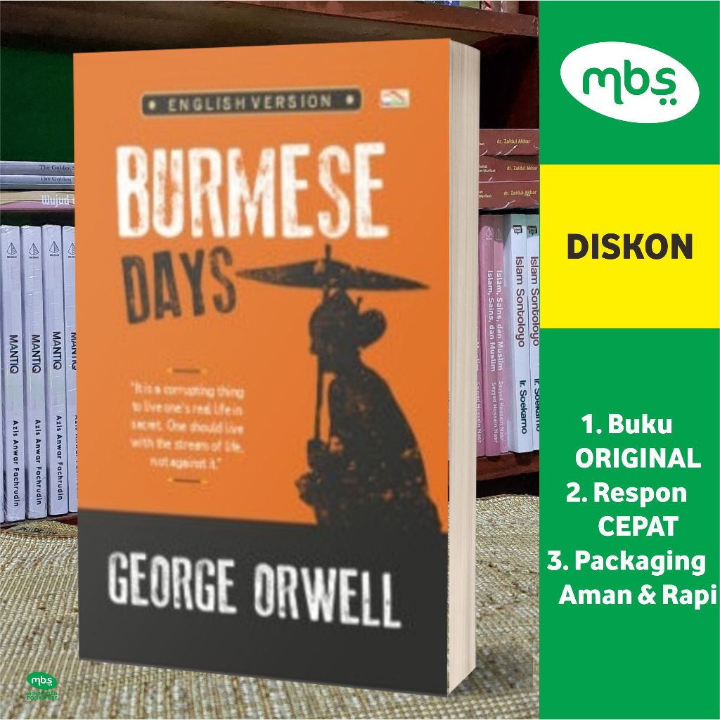thumbnail interactive-video image 1 of Burmese Days: A Novel By George Orwell – Trade Paperback Good Condition 0156148501 1 of 6
