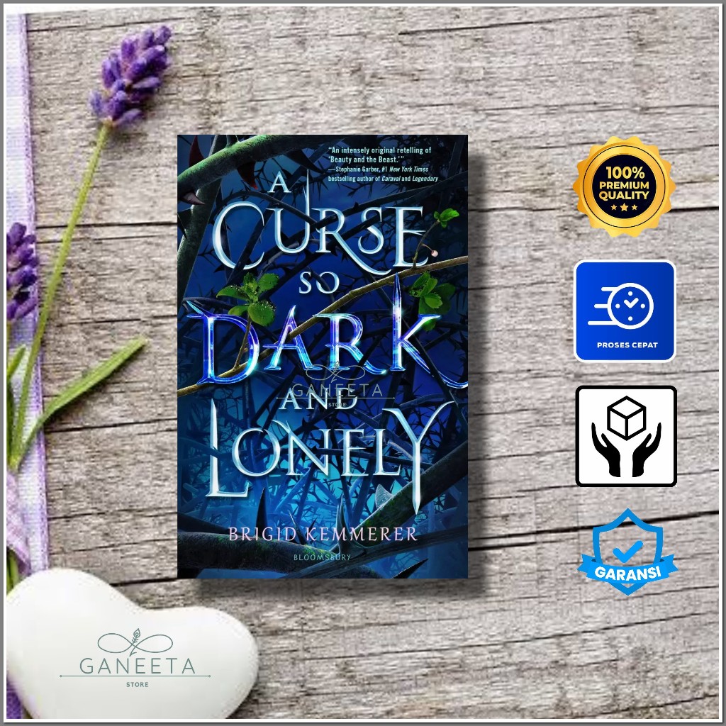 Novel A Curse So Dark and Lonely by Brigid Kemmerer - English Version ...