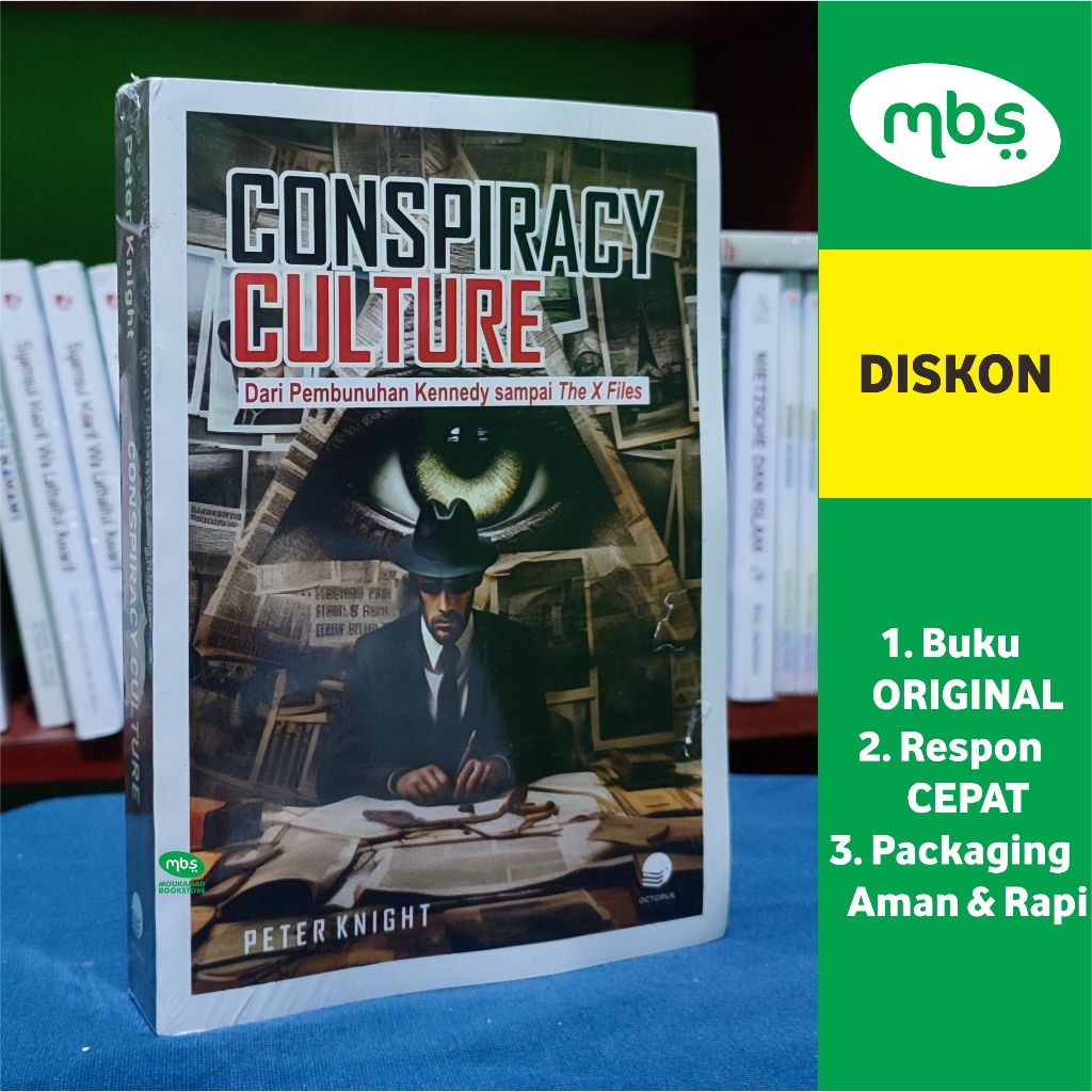 Conspiracy CULTURE Book - From Kennedy's Murder To The X Files - Peter ...