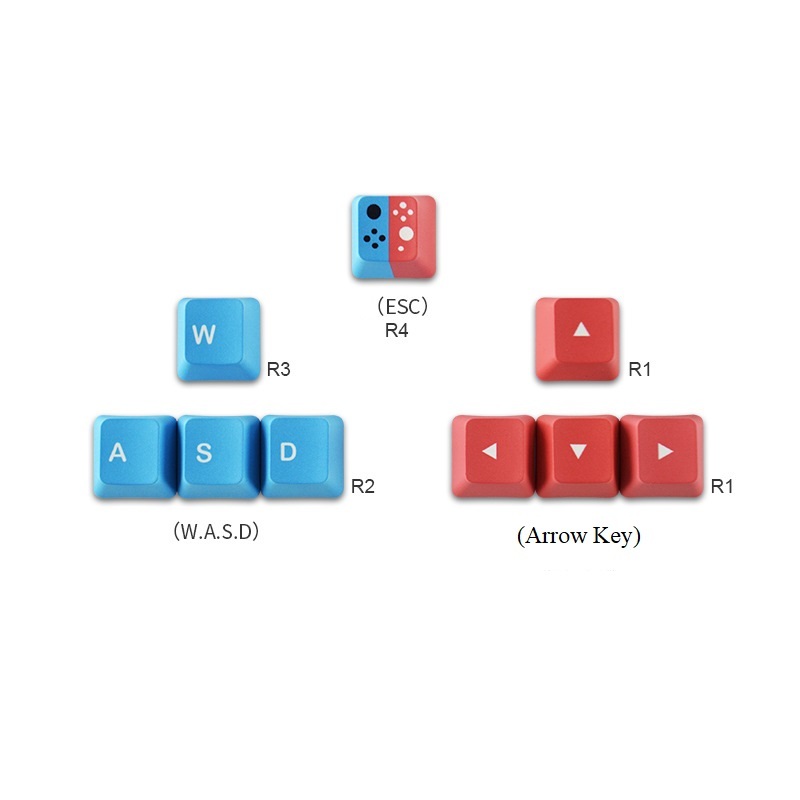 Wasp + 4 ARROWS + ESC KEYCAPS | Pbt MATERIAL | Oem HEIGHT | Diy ...