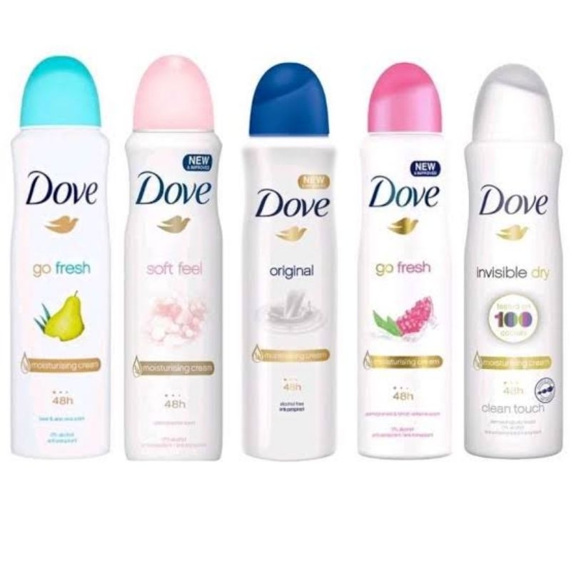 Dove Deodorant All Variant 135 Ml | Shopee Malaysia