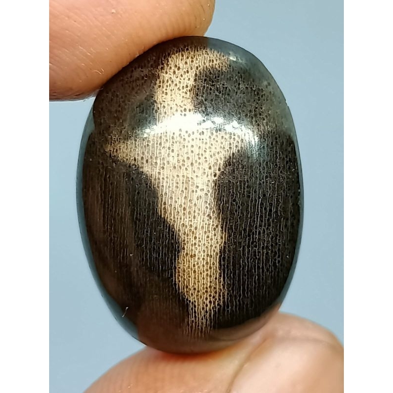 Galih Kelor Posil Stone with Kris Motif, Authentic natural | Shopee ...