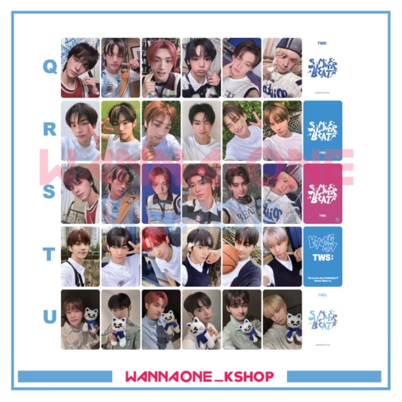 Photocard TWS SUMMER BEAT pob album pob | Shopee Malaysia