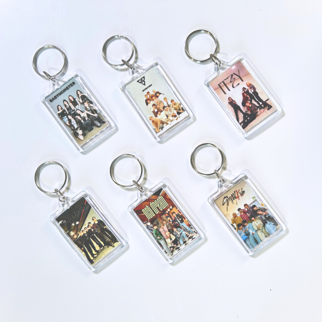 GANTUNGAN [READY] Keychain/keychain Group K-Pop Acrylic (aespa, baby ...