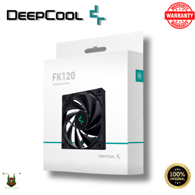 Deepcool Fan Case FK120 PWM Fan Black Single Pack | Shopee Malaysia