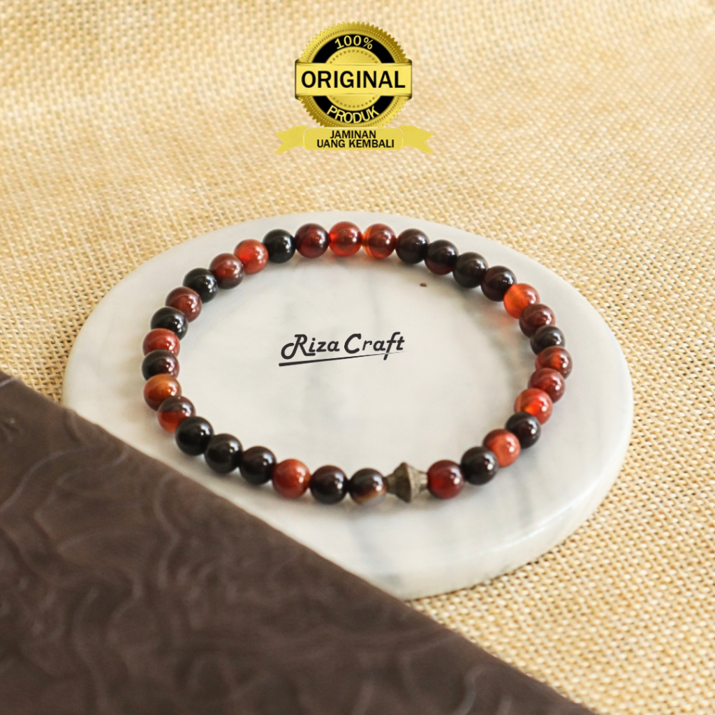 MERAH Men's and Women's Prayer Beads Bracelet 33 Beads Yemeni Crystal ...