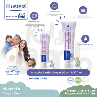 Mustela Barrier Cream 50ml & 100ml/Anti Itching Baby Rash Diaper Rash ...