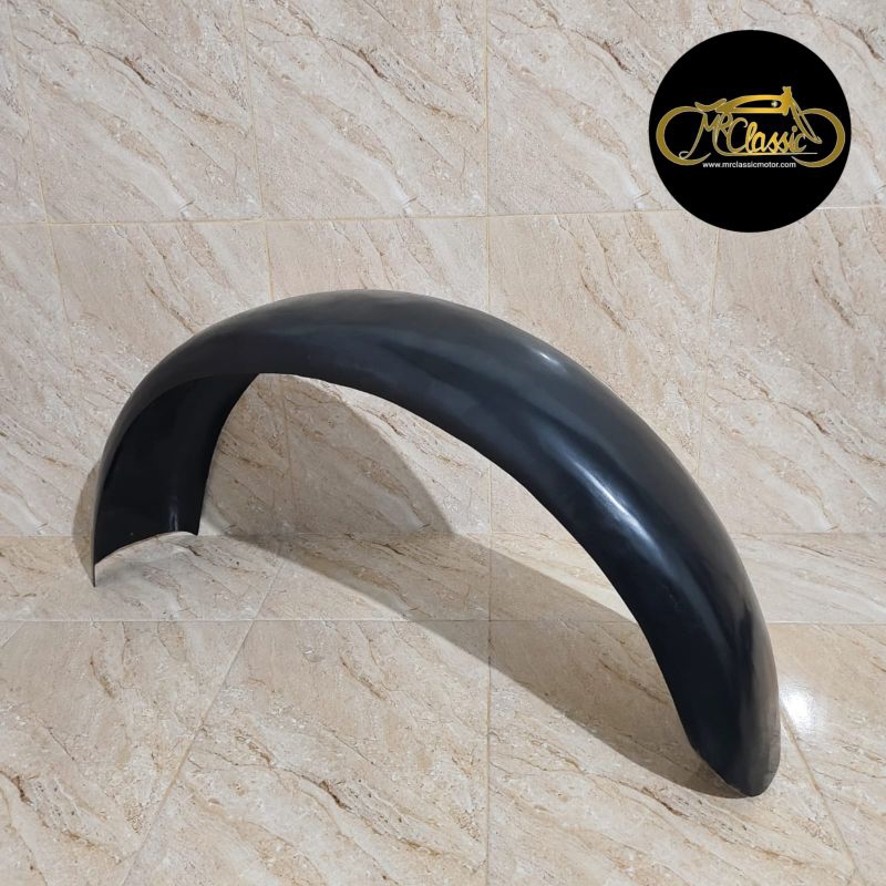 Jumbo Bobber Chopper British Custom Black Semi-Circular Rear Fender 1,2 ...