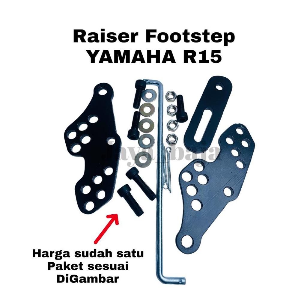 Yamaha R15M footstep Raiser Full Set Complete | Shopee Malaysia