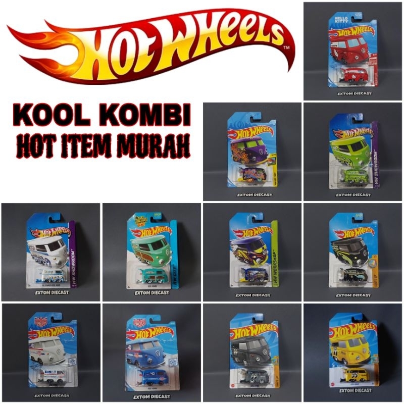 Hotwheels Kool Kombi All Series | Shopee Malaysia