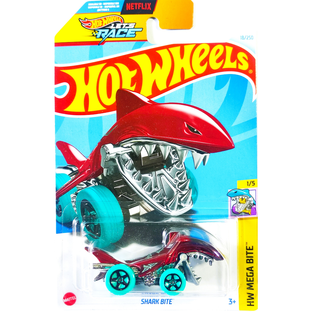 Hot WHEELS SHARK BITE | Shopee Malaysia