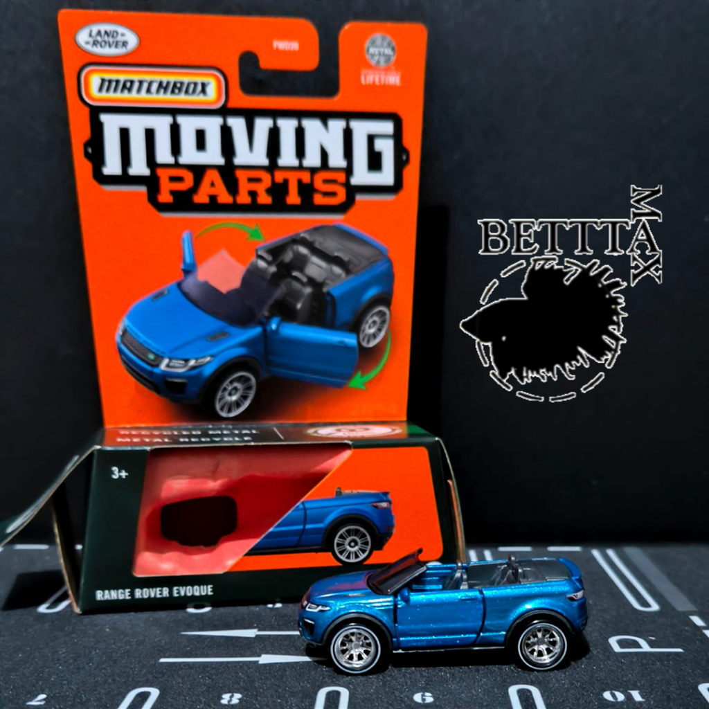 Matchbox Moving Parts Range Rover Evoque Land Rover Modif Wheel Swap ...
