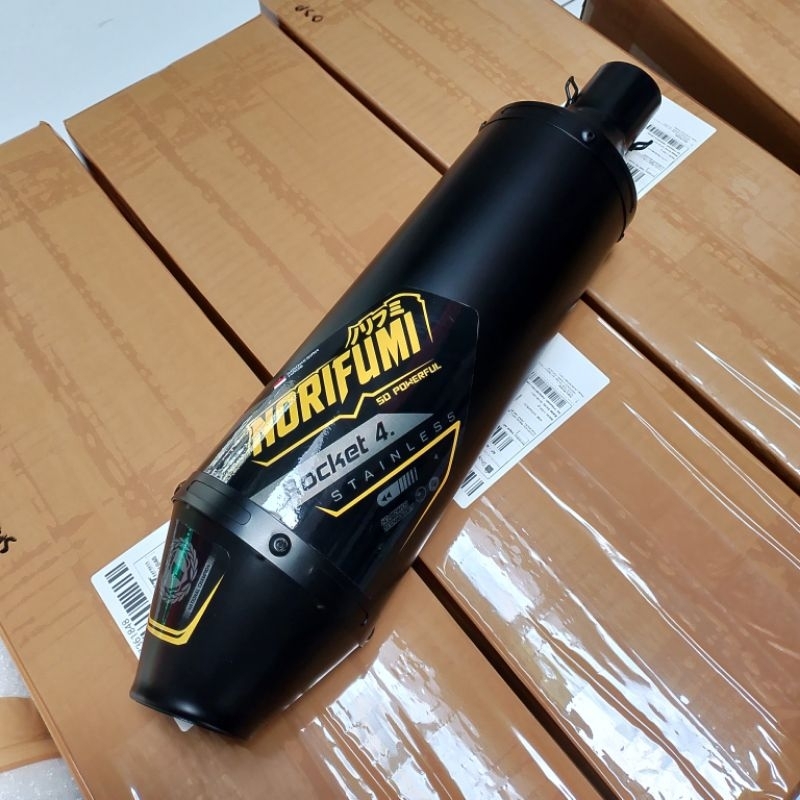 Canister exhaust Muffler only pipe open Norifumi rocket 4 exhaust