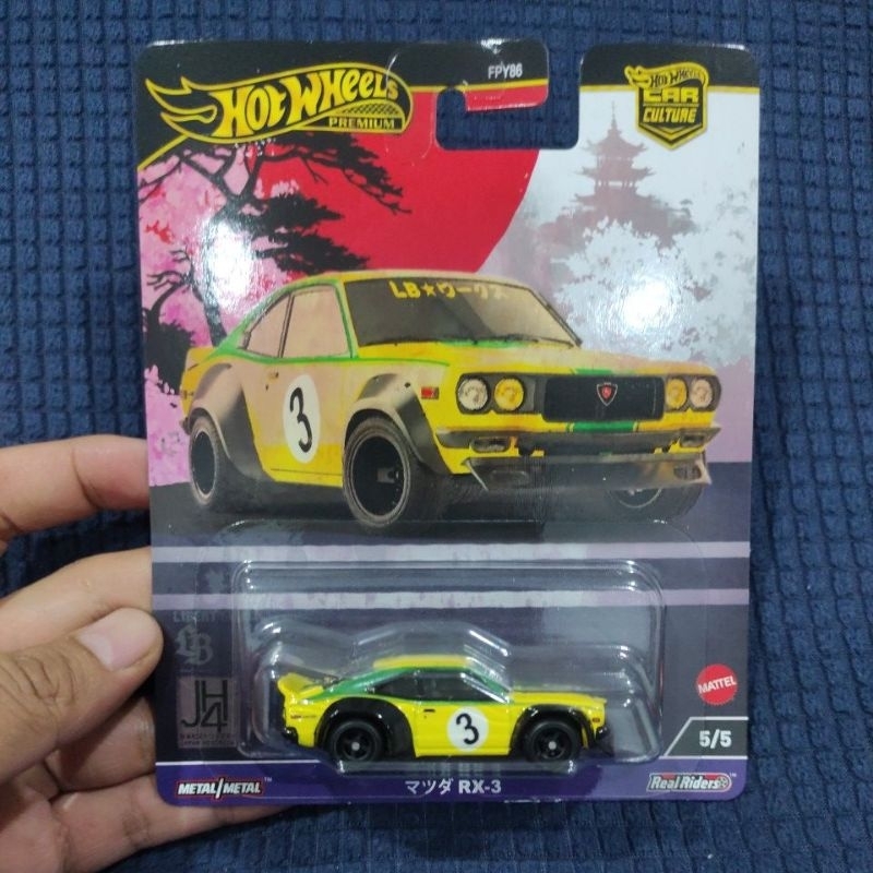 Hot Wheels Premium Mazda RX-3 Japan Historic 4 Liberty Walk | Shopee ...