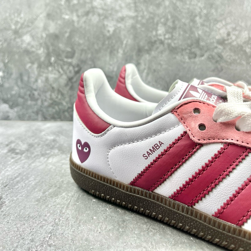 Adidas Samba OG Valentine Pink X Comme Des Garcons Shopee Malaysia