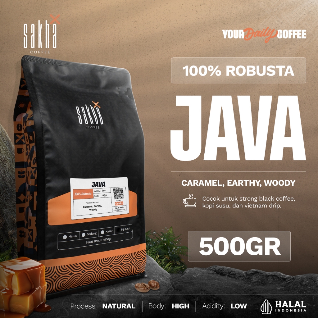 Fine Robusta Java Espresso Coffee Roast Beans Single Origin Coffee Bean ...
