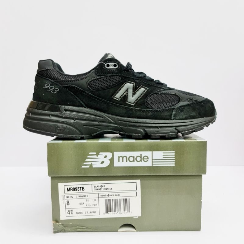 Nb 993 BLACK/NEW BALANCE 993/men's Shoes/SNEAKERS/NEW BALANCE | Shopee ...