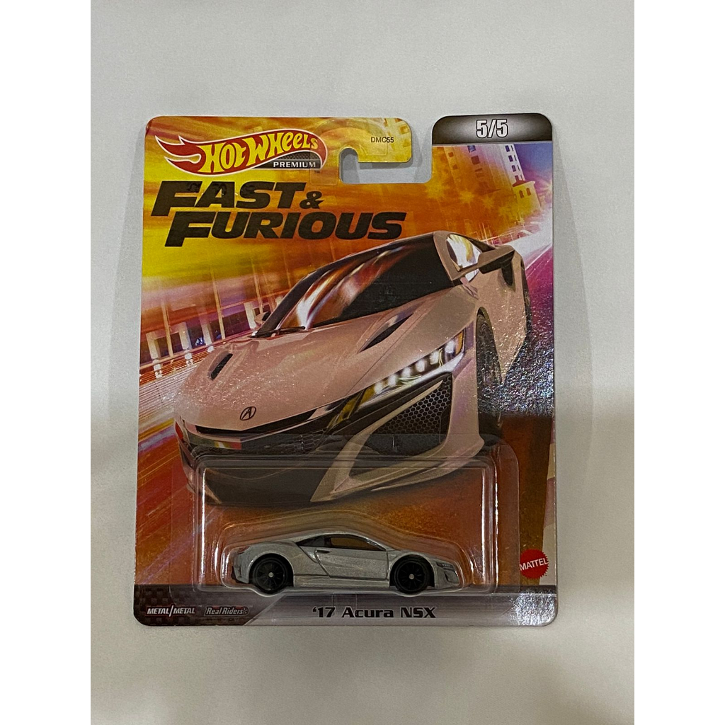 Hot Wheels Premium 1:64 '17 Acura NSX - Fast & Furious Retro Entertainment F9