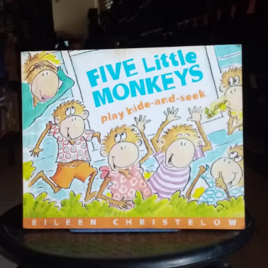 Five Little Monkeys Play Hide-And-Seek by Eileen Christelow - Preloved ...