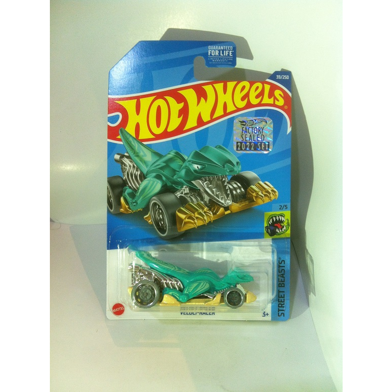 Hot Wheels. 2022 Street Beasts Mini Collection - 2. Veloci-racer. Teal ...