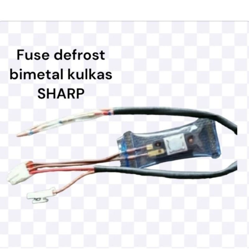 Fuse sharp bimetal defrost fius sharp 2door Refrigerator Shopee Malaysia