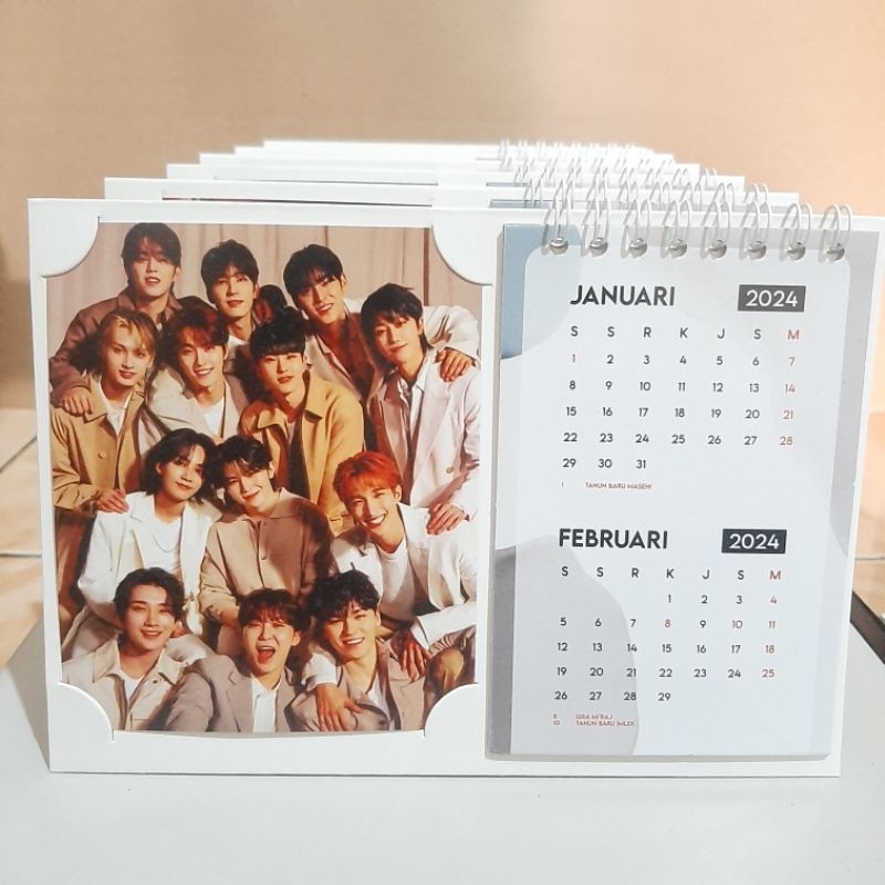 [Version 3] Sitting Calendar 2025 Kpop, seventeen nct dream, nct 127