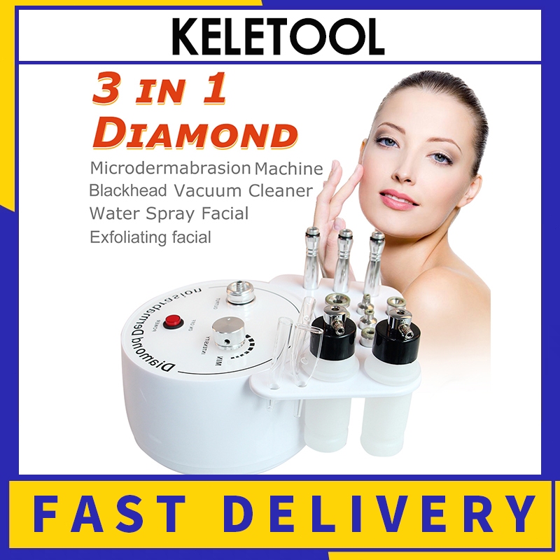 Comprehensive Facial Rejuvenation 3 in 1 Diamond Dermabrasion and Water