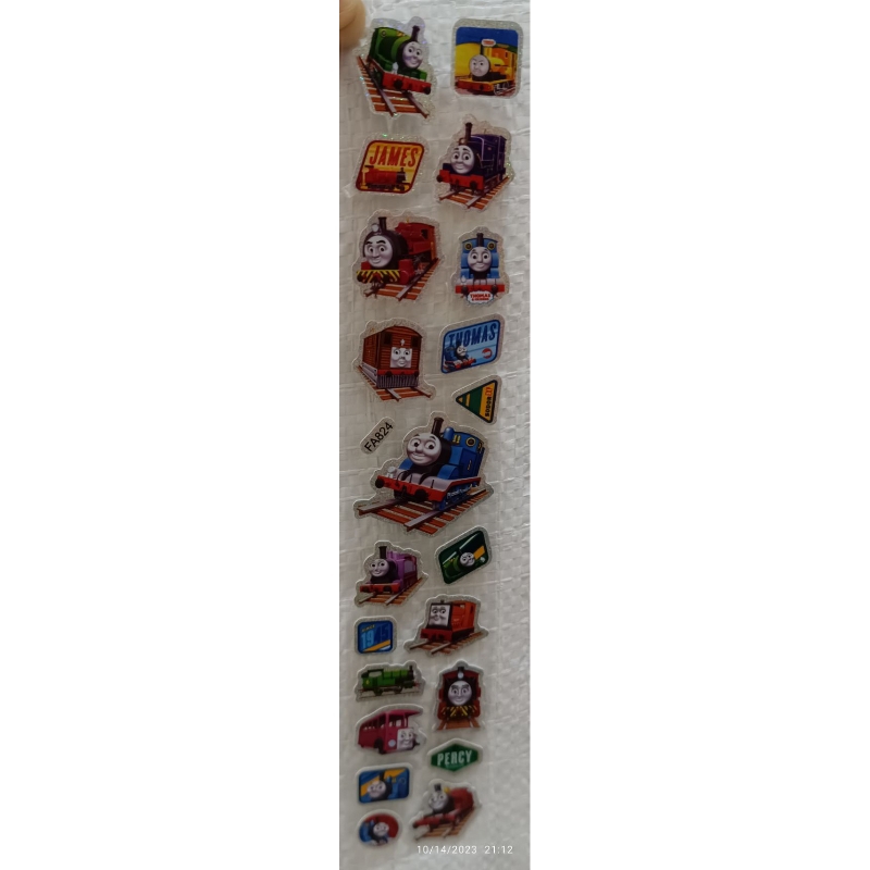 Thomas embossed sticker 5x30cm | Shopee Malaysia