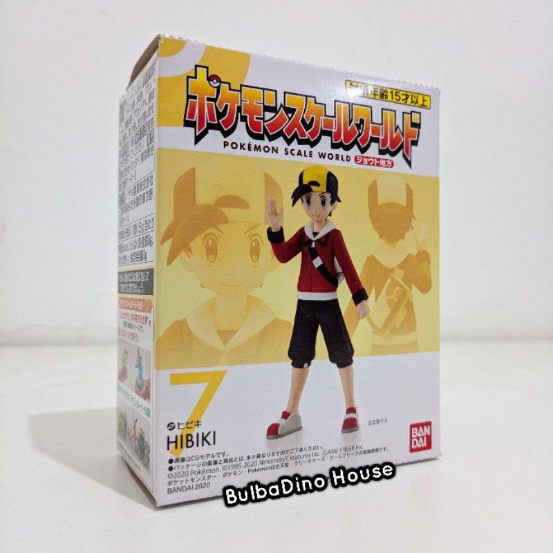 Premium Bandai Scale World Pokemon Gold & Silver Johto Figure: Trainer ...