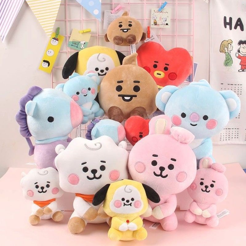 Bt21 Bts Doll Sitting Imported Quality Smooth And Soft Material SNI ...