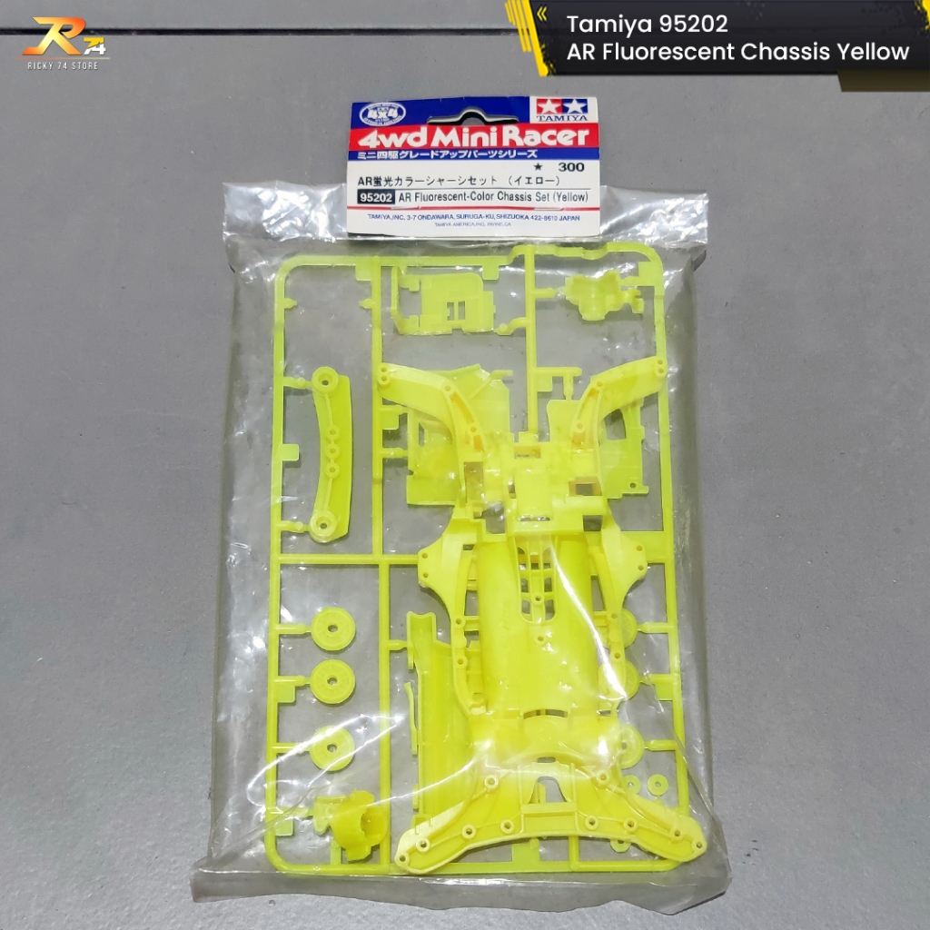 Tamiya 95202 AR Fluorescent Color Chassis Set Yellow - Yellow | Shopee ...
