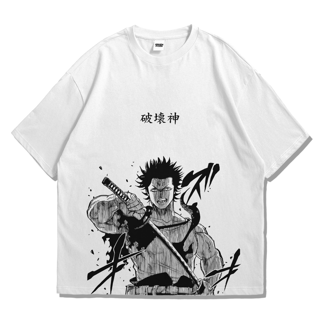Yami Sukehiro Oversized Anime Clothes Akasuki.studio Anime TShirt