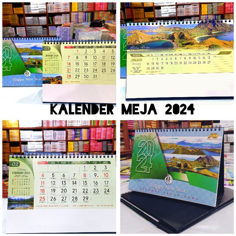 Latest 2024 Executive Desk Calendar Shopee Malaysia