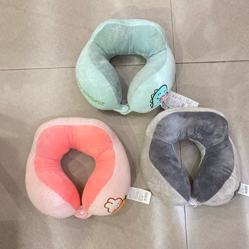 Miniso Cute Animal series Curved Shaped Neck Pillow Shopee Malaysia