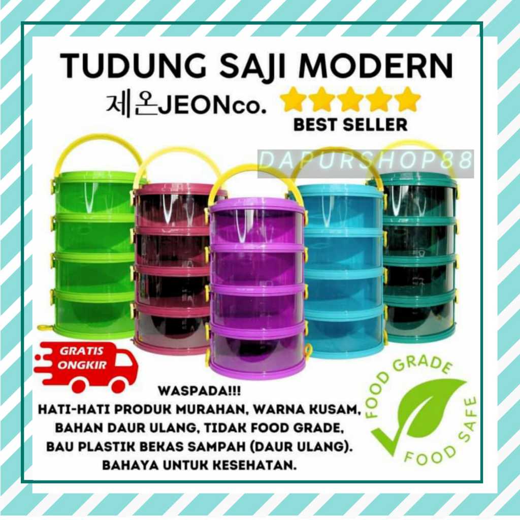 PUTIH Modern Serving Hood/MODERN JEON Serving Hood/MODERN 4-tier ...