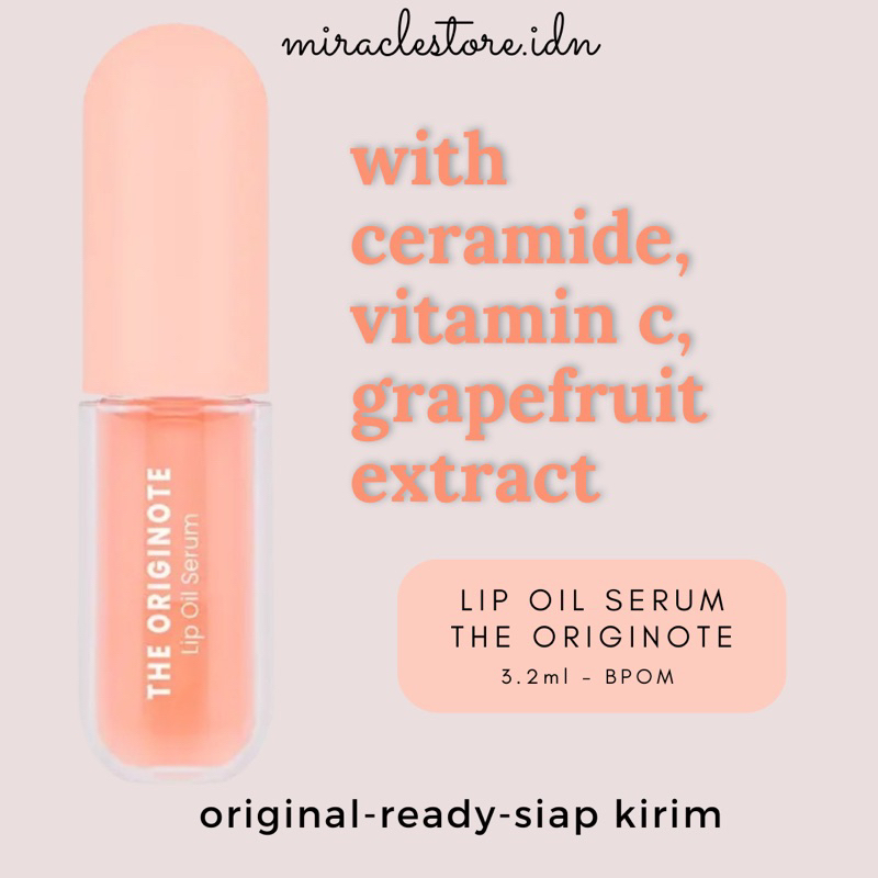 Ready! The ORIGINOTE LIP OIL SERUM ORIGINAL READY LIP SERUM ORIGINOTE