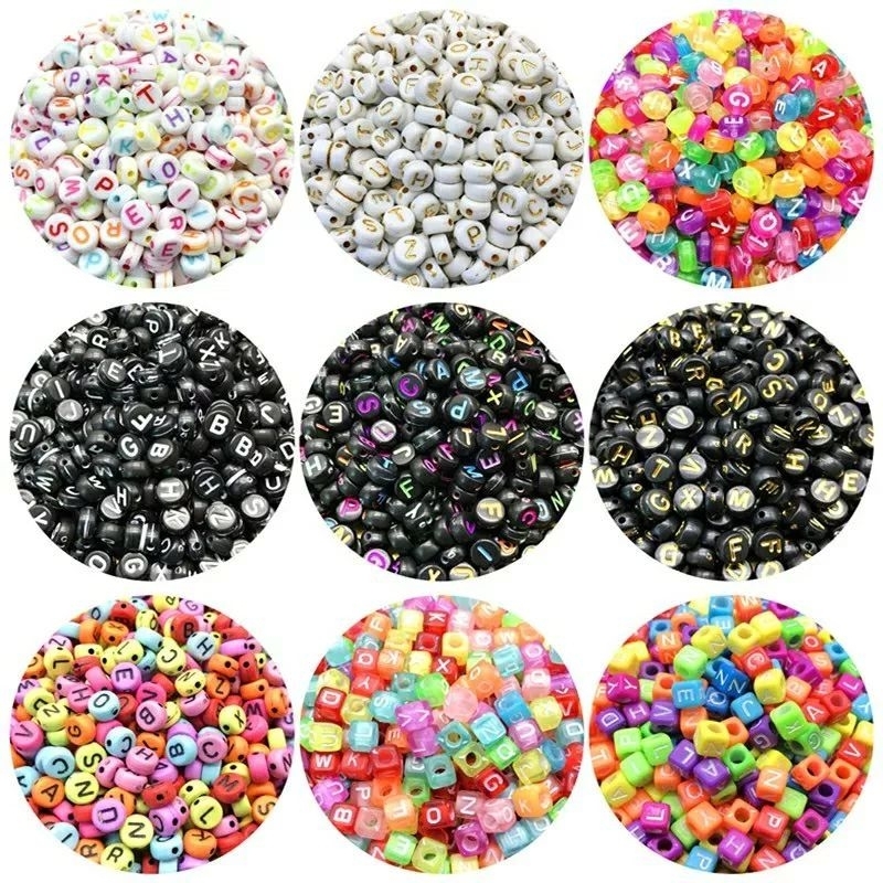 Mote Beads, Letters A To Z, Contemporary Viral Beads, Complete Color ...