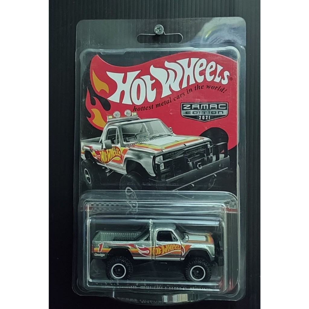 Hot Wheels 1980 Dodge Macho Power Wagon Zamac Edition 2021 | Shopee ...