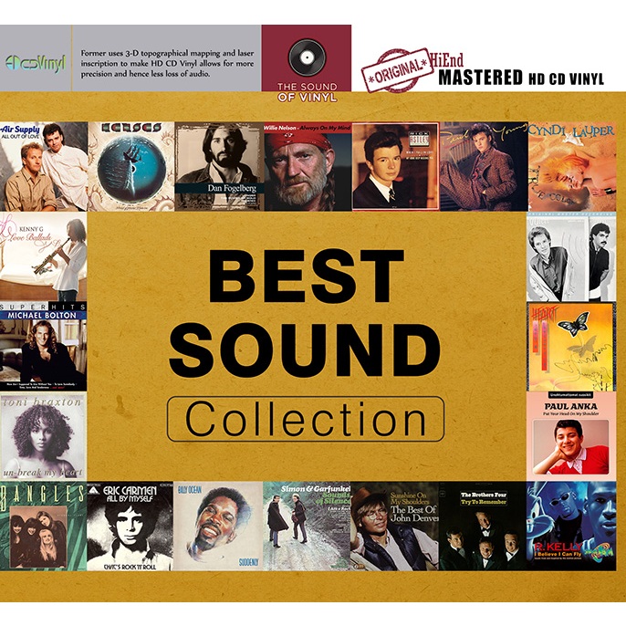 Best Sound Collection audio cd HD CD Vinyl CD Music Deluxe Digipack ...