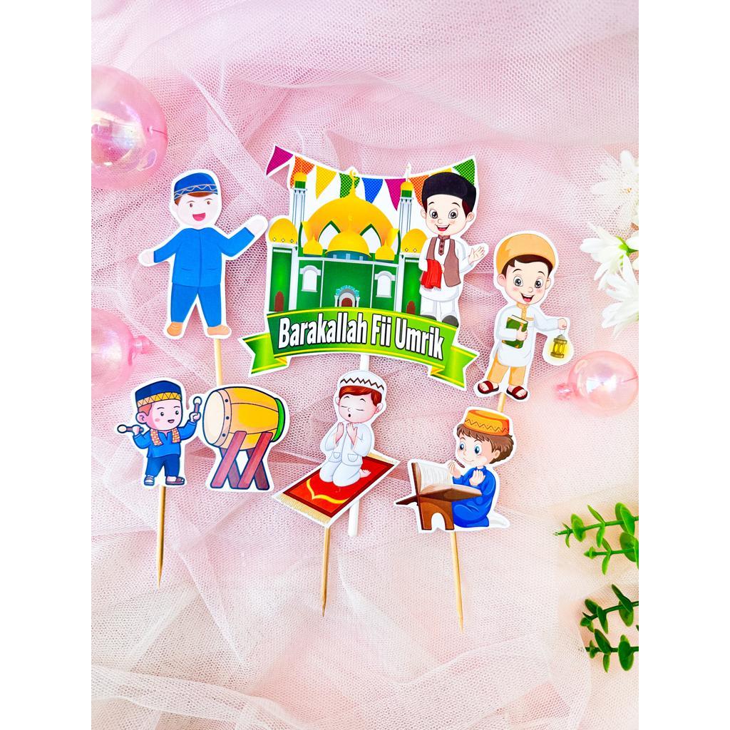 Bj - Islamic Boy Islamic Boarding School Children - Mini Birthday Cake ...