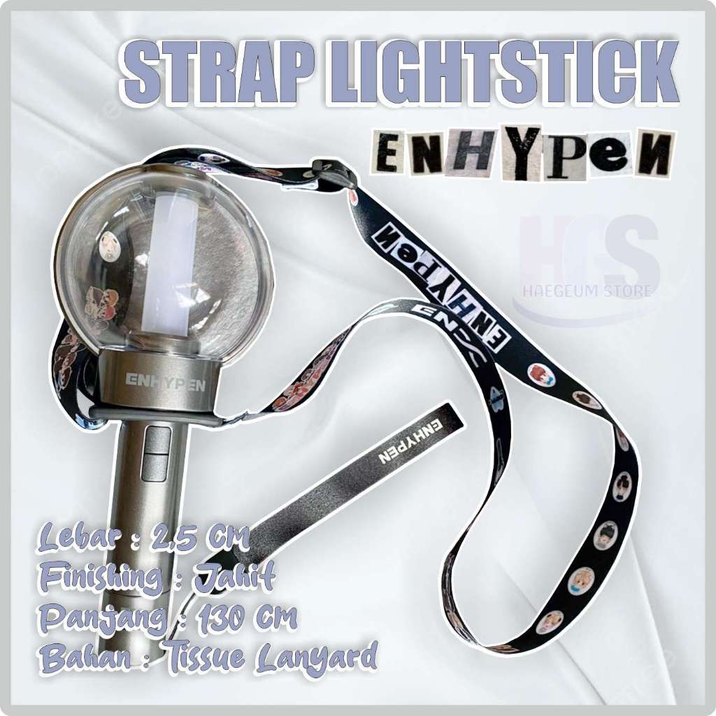 Enhypen Lightstick Strapkpop Ls Decorationbody Strapsling Bag Strap