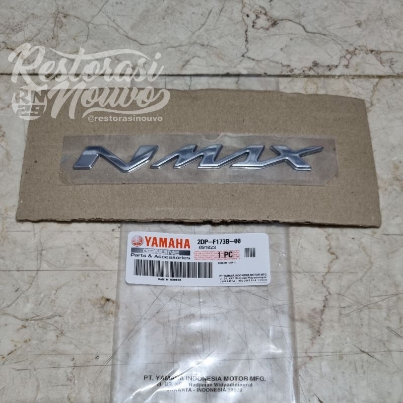 Nmax Body Emblem Original Yamaha Nmax Logo Unit Nmax Body Logo Nmax Rear Body Emblem Shopee