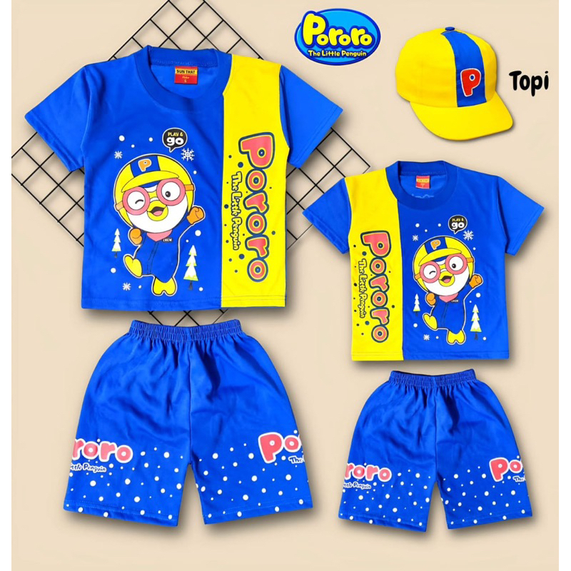 Pororo Children s Clothing Set The Latest MOTIF The PORORO T