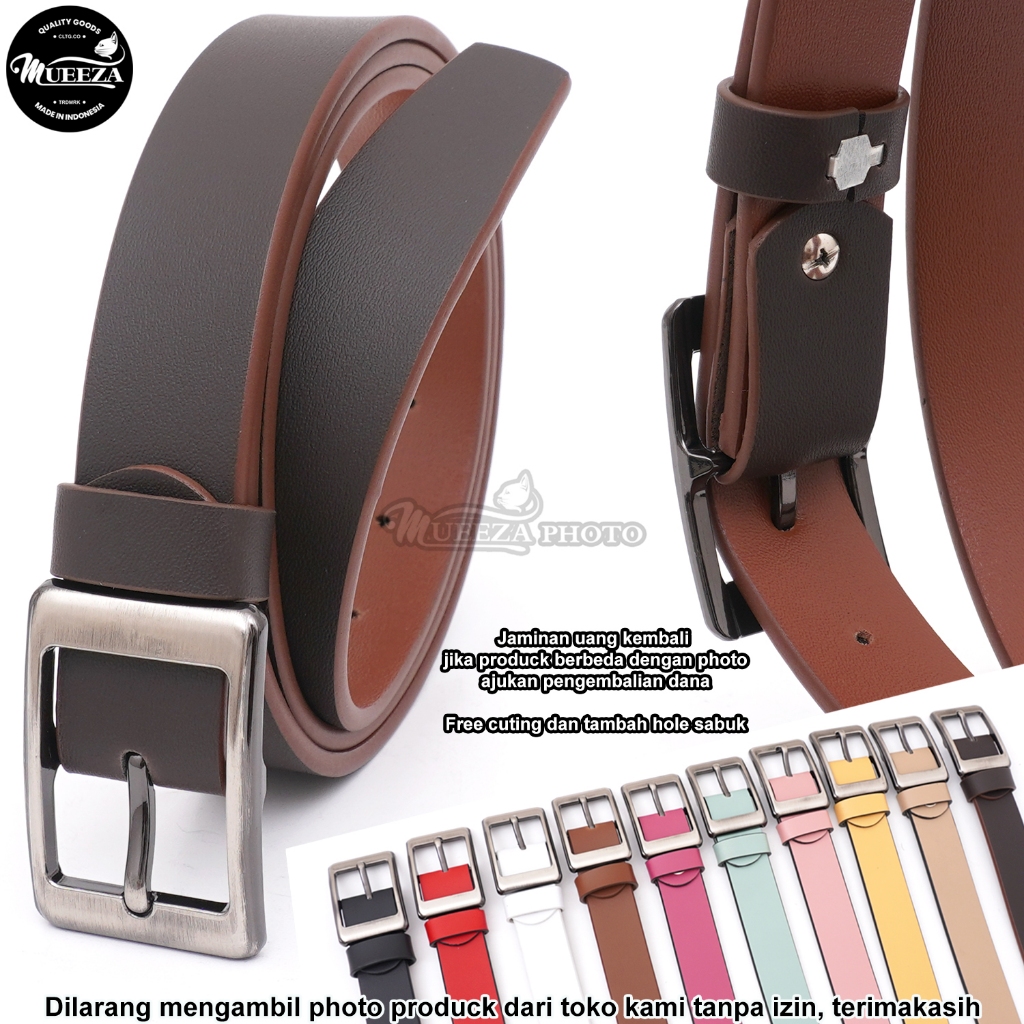 Piche Leather 3cm Belt