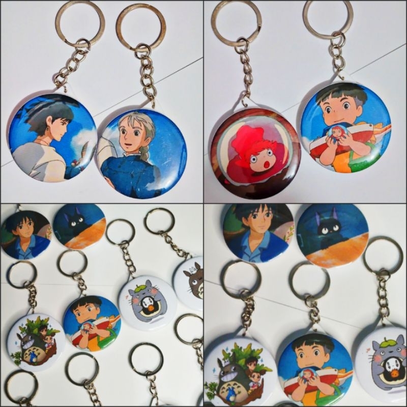 GANTUNGAN Ghibli Series Keychain/Ghibli ganci/Keychain /Ghibli /Ghibli ...