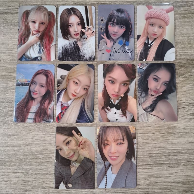 Photocard pc liz gaeul ive lily nmixx gowon loona loossemble karin ...