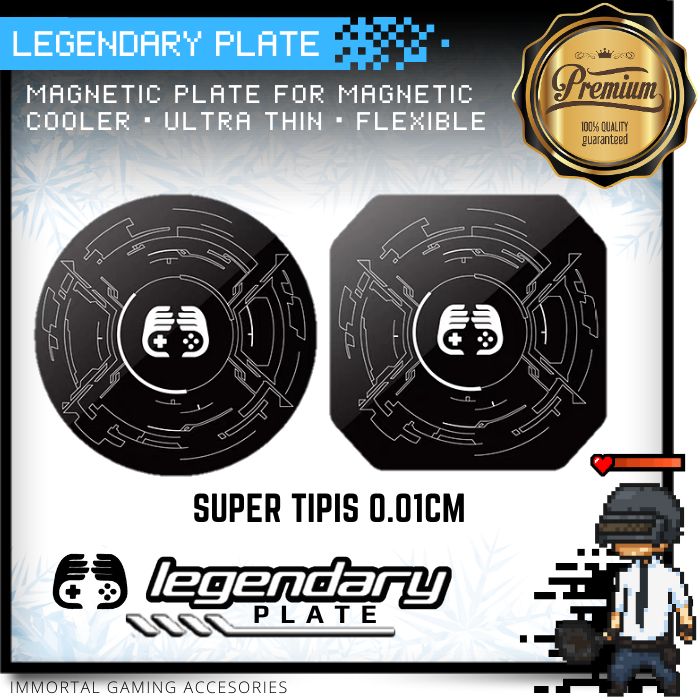 [IM] Legendary Magnetic Plate Pad Magnetic Sticker Plate for HP Cooling ...