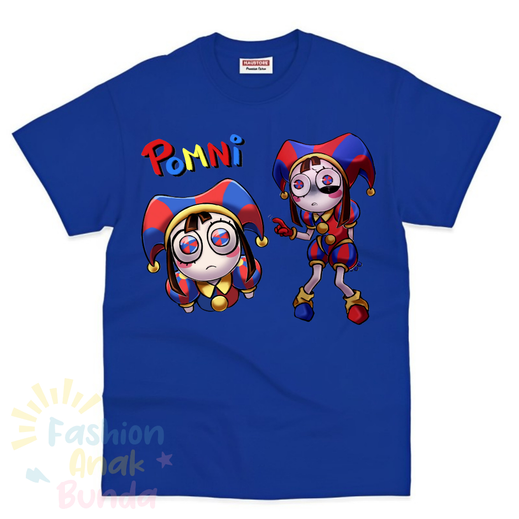 Children's T-Shirt Pomni Character The Amazing Digital Circus Roblox ...